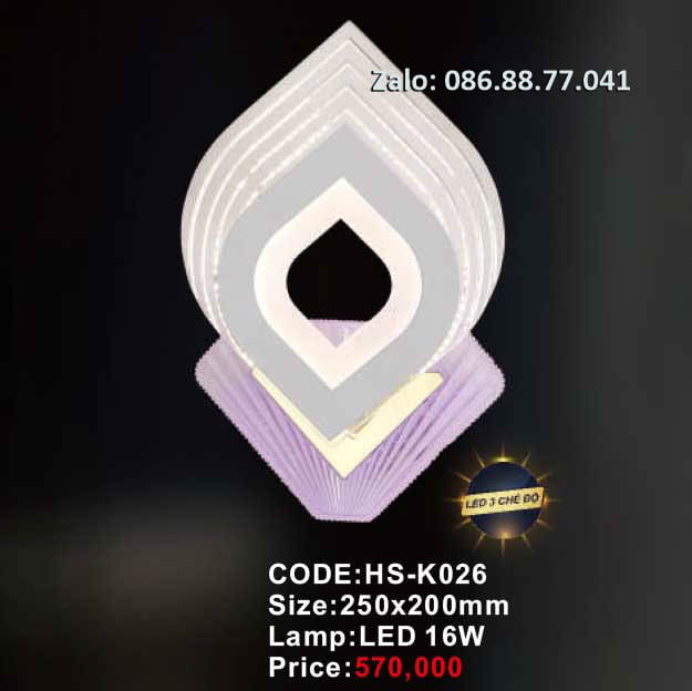 Đèn tường led HS-K026
