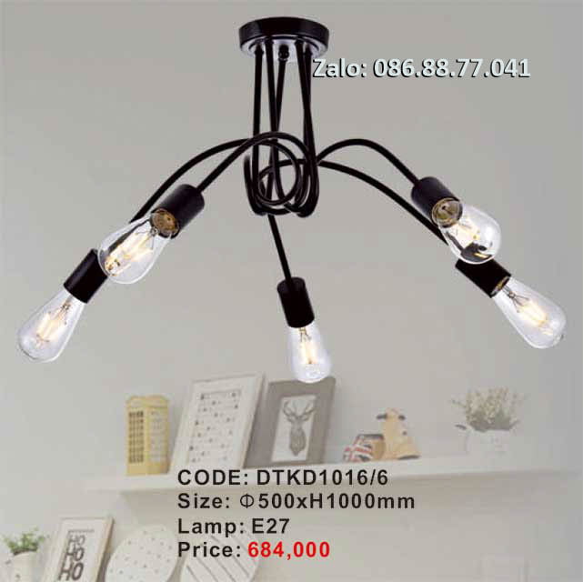 Đèn thả nghệ thuật DTKD1016/6