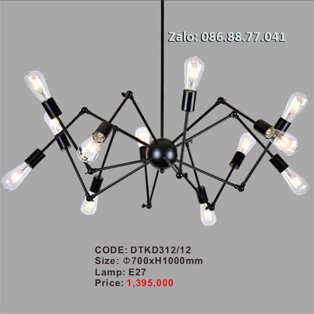Đèn thả nghệ thuật DTKD312/12