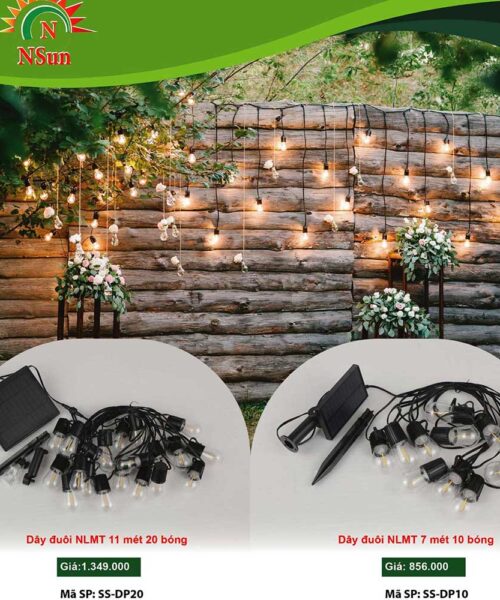 Dây đèn led năng lượng mặt trời 7 mét 10 bóng 1 day-den-led-nang-luong-mat-troi-trang-tri