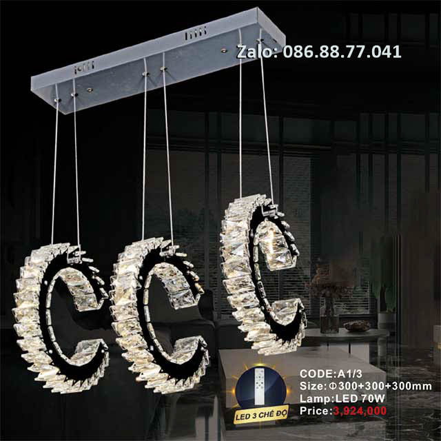 Đèn thả pha lê A1/3