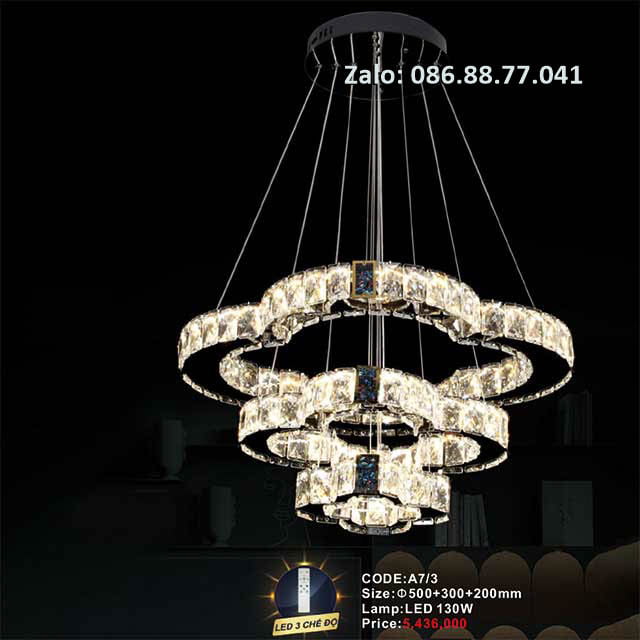 Đèn thả pha lê A7/3