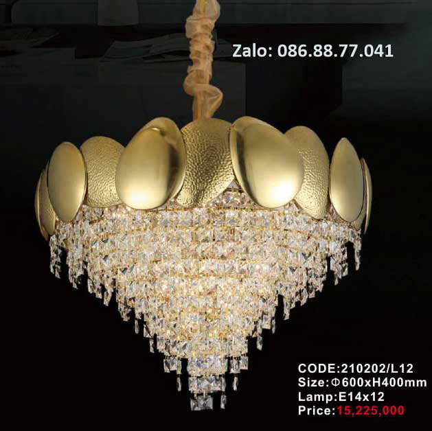 Đèn thả pha lê 210202/L12 1 den-tha-pha-le-210202-L12