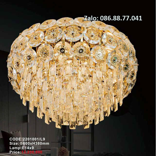 Đèn thả pha lê 2201001/L9 1 den-tha-pha-le-2201001-l9