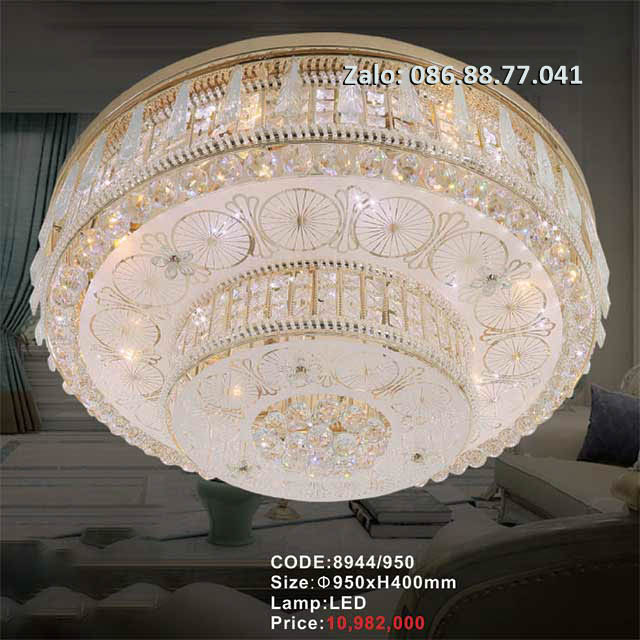 Đèn ốp trần pha lê 8944/950
