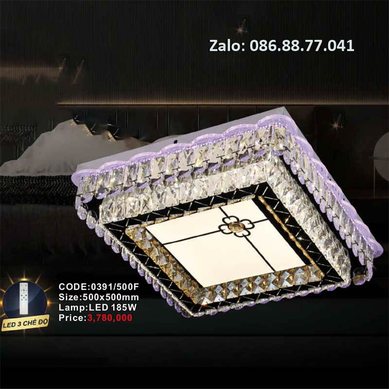 Đèn Led ốp trần 0391/500F