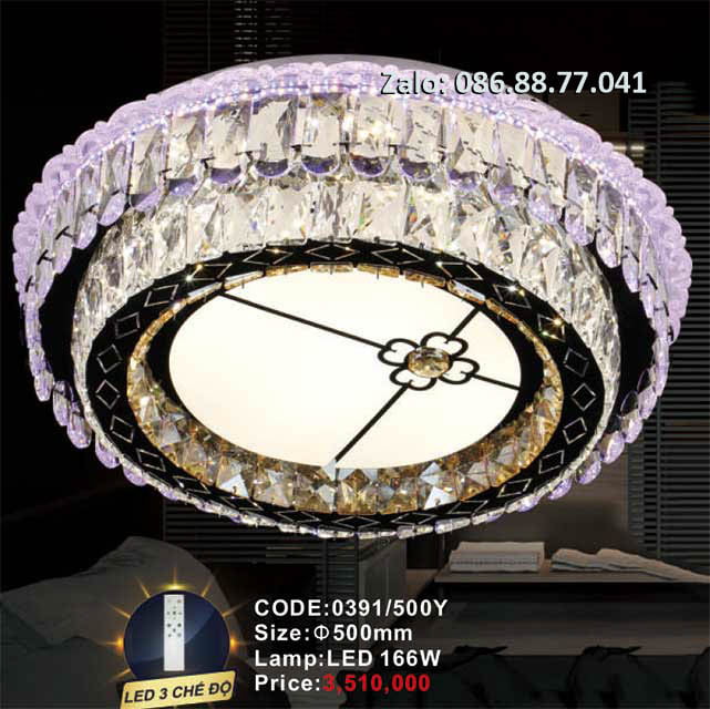 Đèn Led ốp trần 0391/500Y