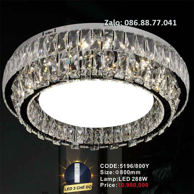 Đèn mâm Led ốp trần 5196/800Y