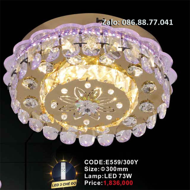 Đèn Led ốp trần E559/300Y