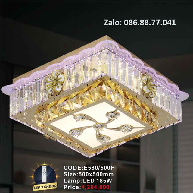 Đèn Led ốp trần E580/500F