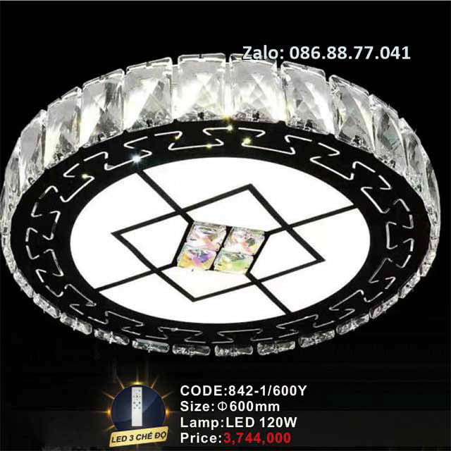 Đèn mâm Led ốp trần 842-1/600Y