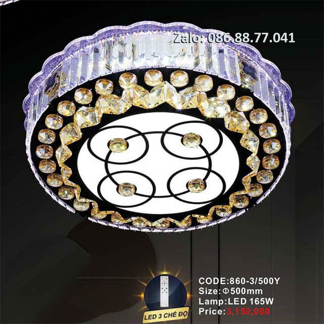 Đèn mâm Led ốp trần 860-3/500Y