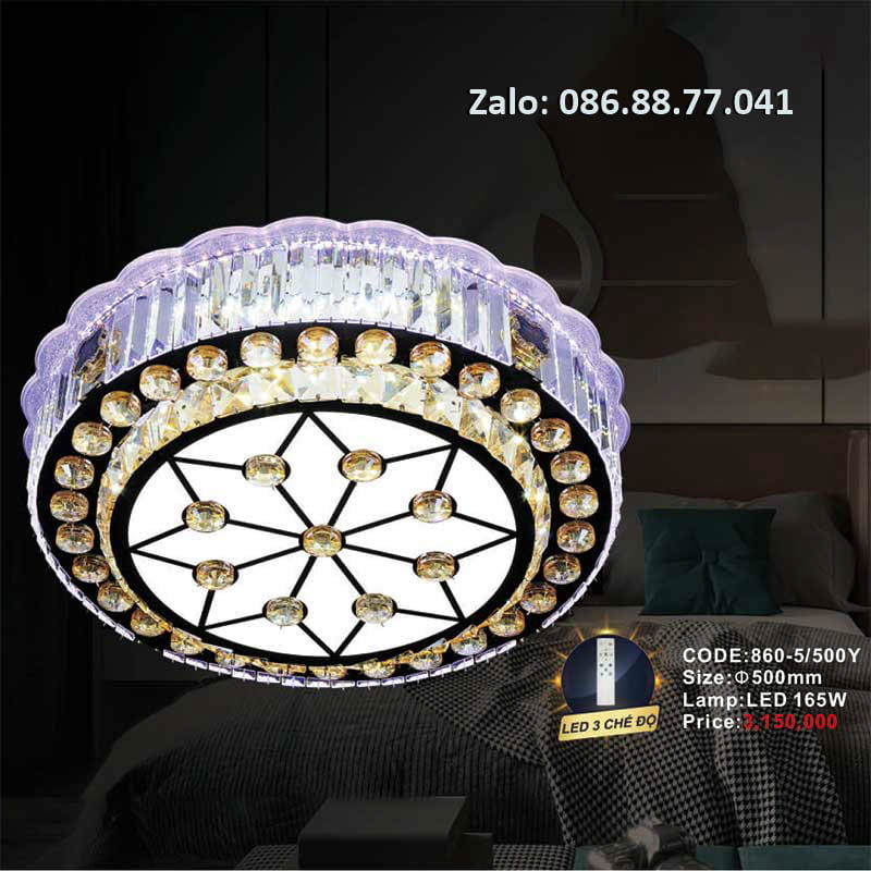 Đèn mâm Led ốp trần 860-5/500Y