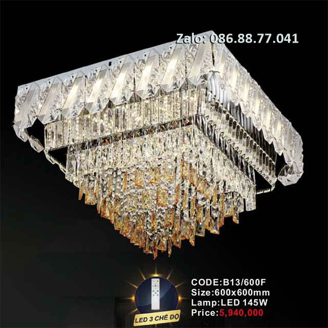 Đèn mâm Led ốp trần B13/600F 3 den-mam-led-op-tran-b13-600f