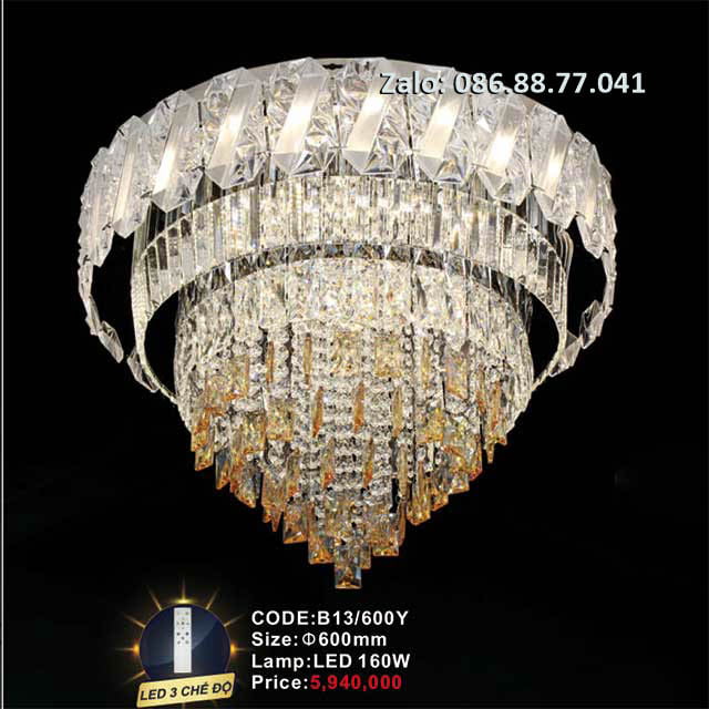 Đèn mâm Led ốp trần B13/600F 2 den-mam-led-op-tran-b13-600Y