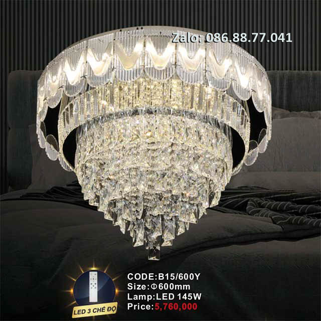 Đèn mâm Led ốp trần B15/600Y