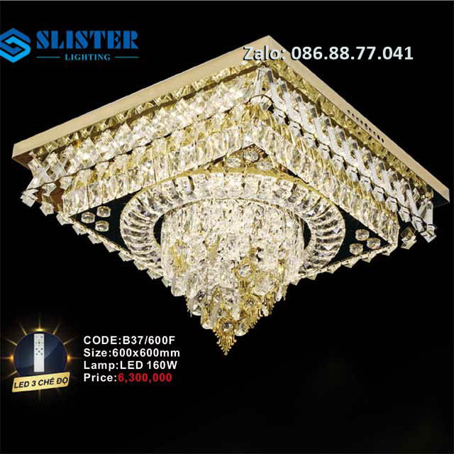 Đèn mâm Led ốp trần B37/600F