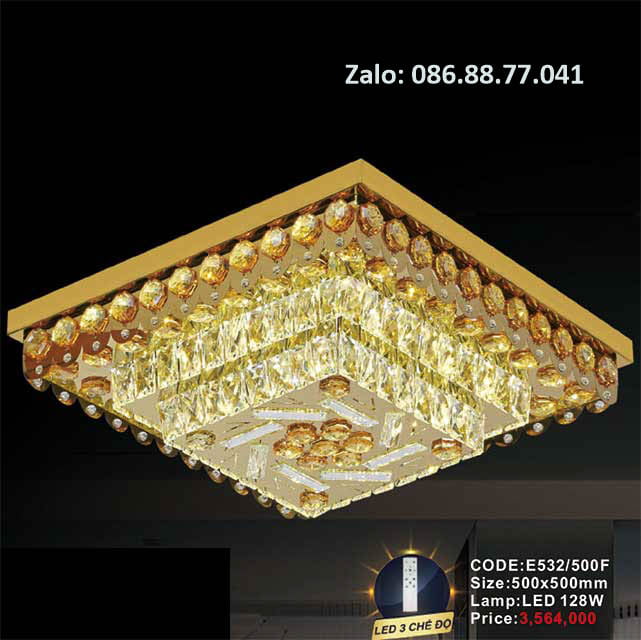Đèn Led ốp trần E532/500F