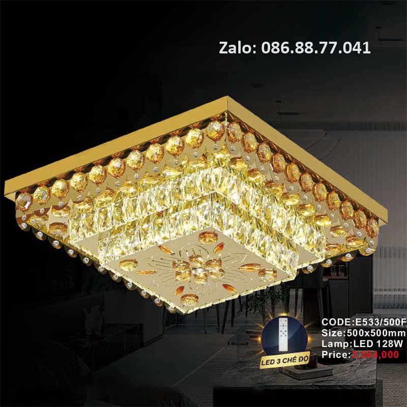 Đèn Led ốp trần E533/500F 1 den-led-op-tran-e533-500f