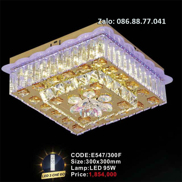 Đèn Led ốp trần E547/300F