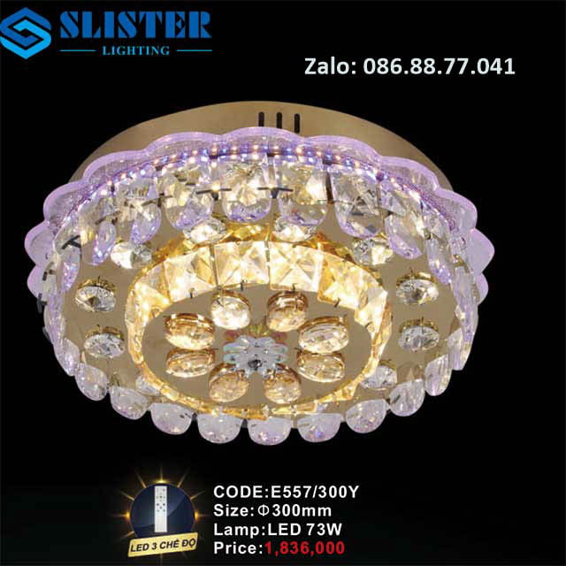 Đèn Led ốp trần E557/300Y 1 den-led-op-tran-e57-300y