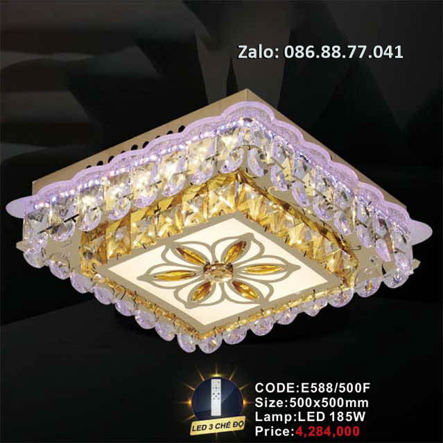 Đèn Led ốp trần E588/500F 1 den-led-op-tran-e588-500f