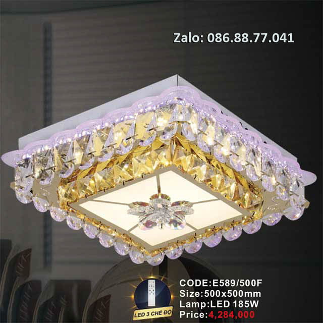 Đèn Led ốp trần E589/500F 3 den-led-op-tran-e589-500f