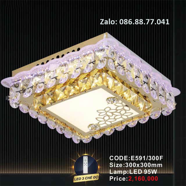 Đèn Led ốp trần E591/300F 3 den-led-op-tran-e591-300f