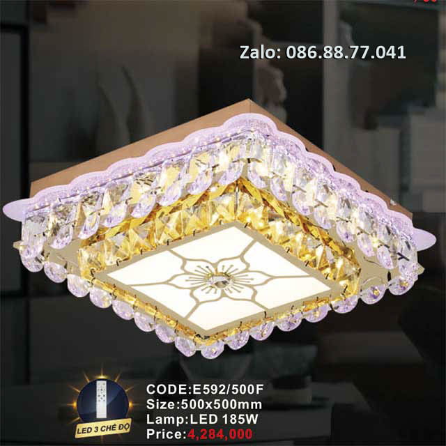 Đèn Led ốp trần E592/500F 3 den-led-op-tran-e592-500f
