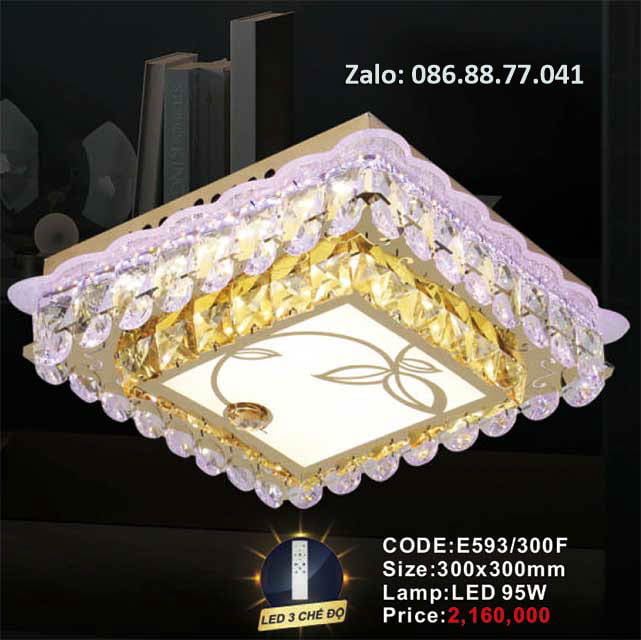 Đèn Led ốp trần E593/300F 3 den-led-op-tran-e593-300f