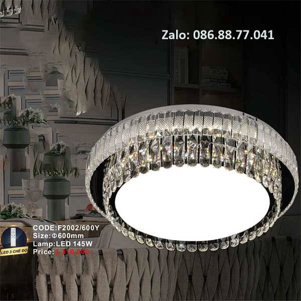 Đèn mâm Led ốp trần F2002/600Y