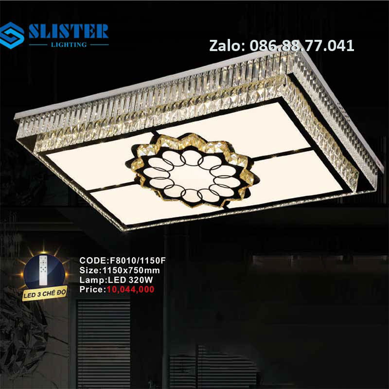 Đèn mâm Led ốp trần F8010/1150F