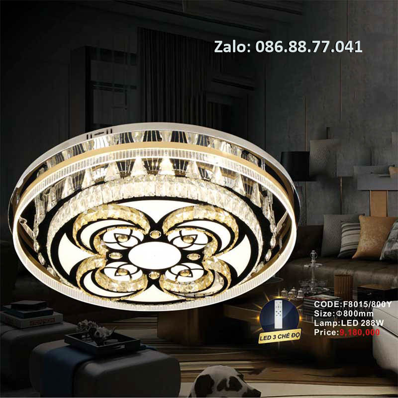 Đèn mâm Led ốp trần F8015/800Y