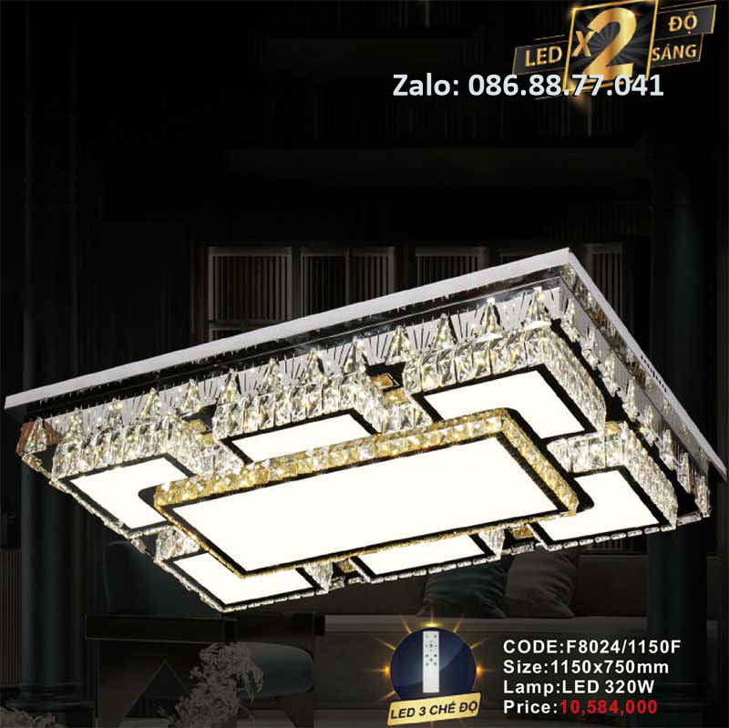 Đèn mâm Led ốp trần F8024/1150F