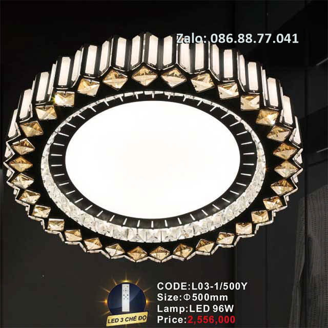 Đèn mâm Led ốp trần L03-1/500Y