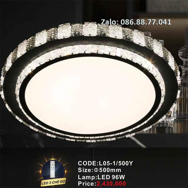 Đèn mâm Led ốp trần L05-1/500Y