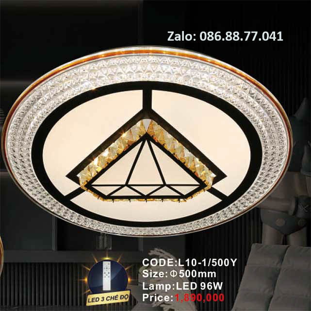 Đèn mâm Led ốp trần L10-1/500Y
