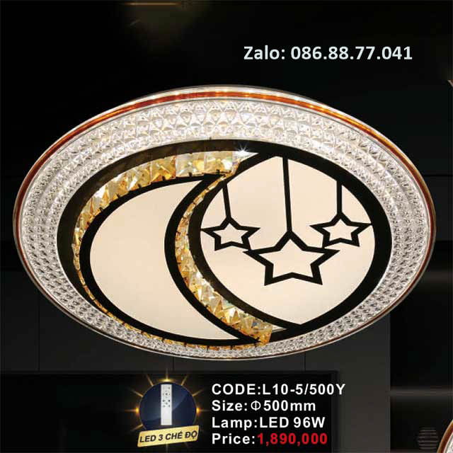 Đèn mâm Led ốp trần L10-5/500Y