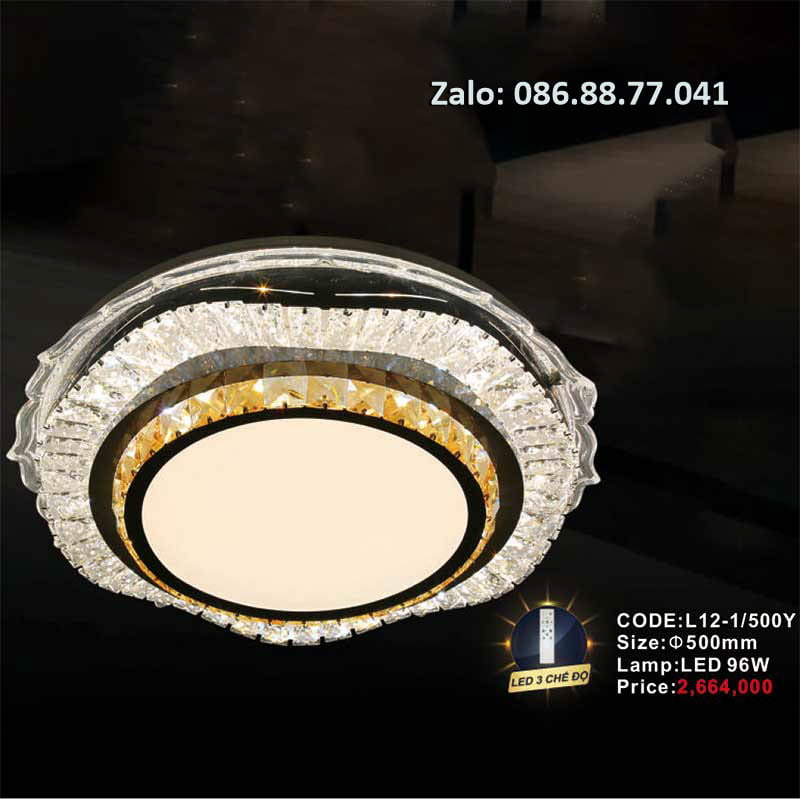 Đèn mâm Led ốp trần L12-1/500Y