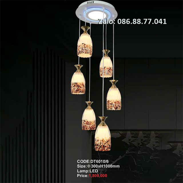 Đèn thả 6 bóng DT6010/6
