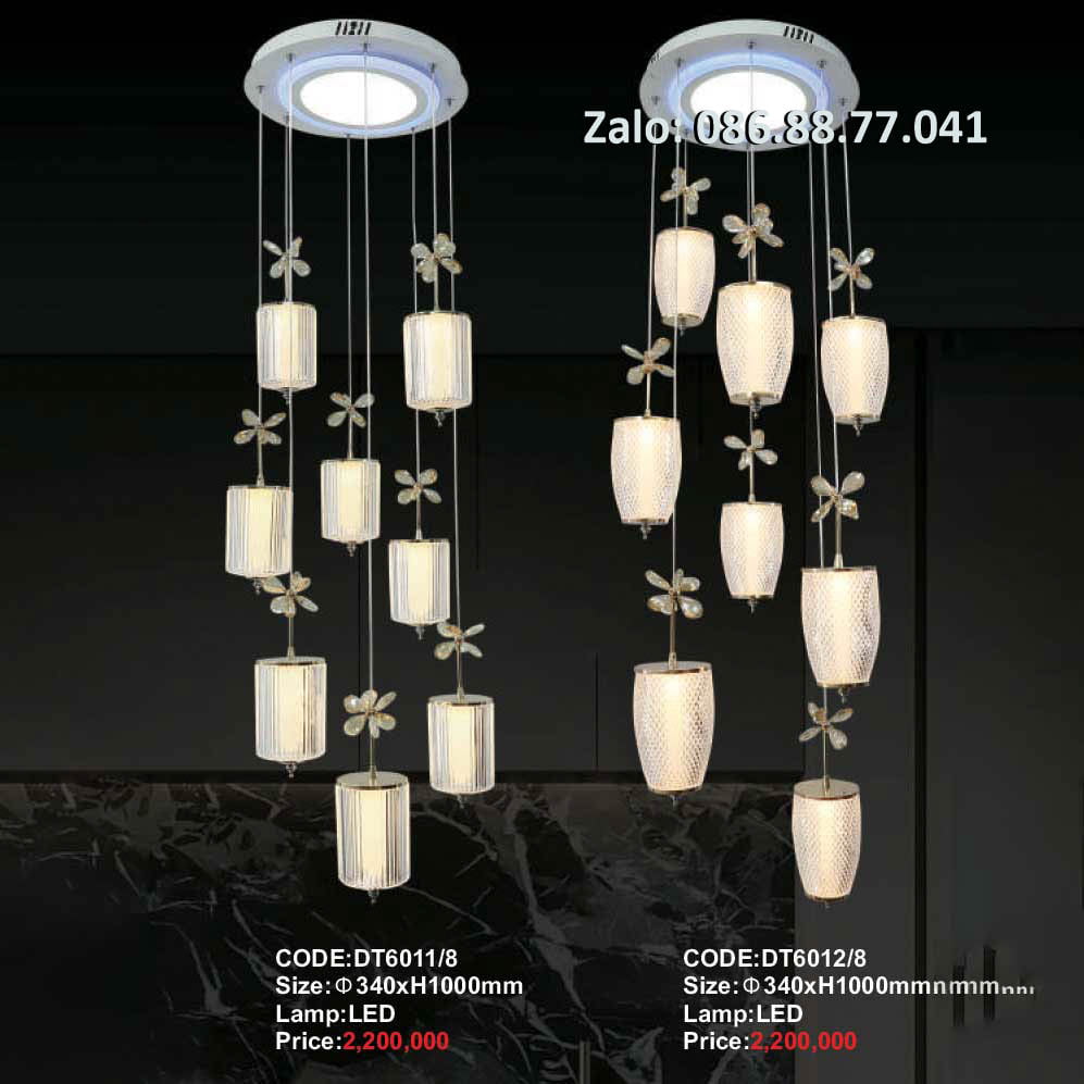 Đèn thả 8 bóng DT6011/8