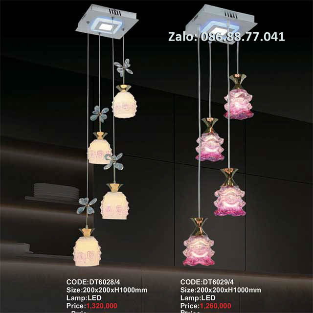 Đèn thả led giá rẻ DT6028/4