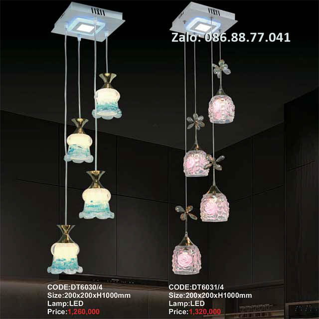 Đèn thả led giá rẻ DT6030/4