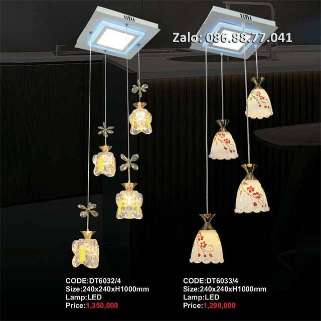 Đèn thả led giá rẻ DT6032/4