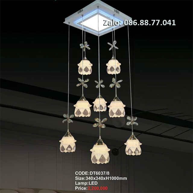 Đèn thả 8 bóng DT6037/8