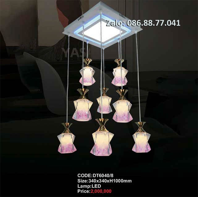 Đèn thả 8 bóng DT6040/8