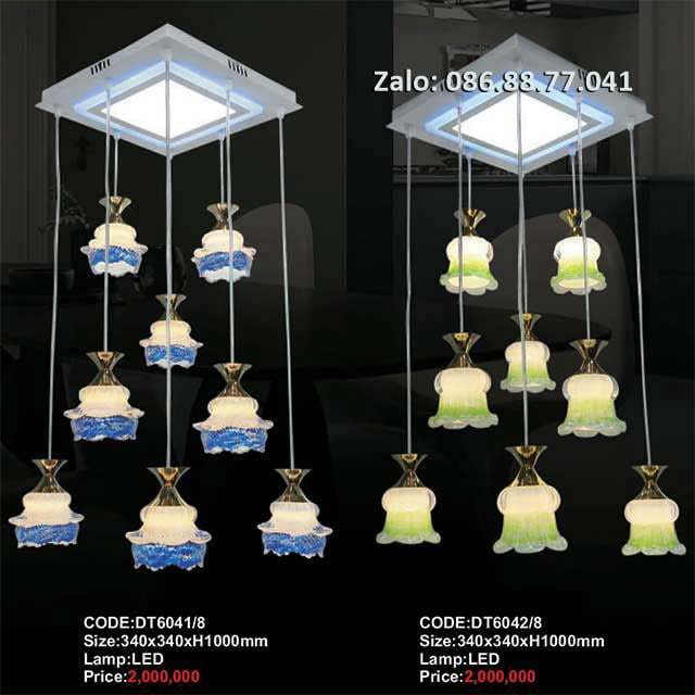 Đèn thả 8 bóng DT6041/8
