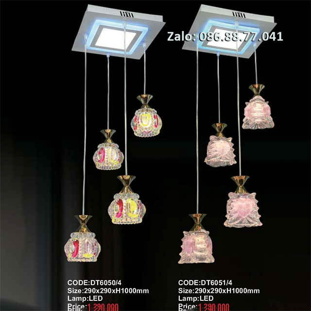 Đèn thả led giá rẻ DT6050/4