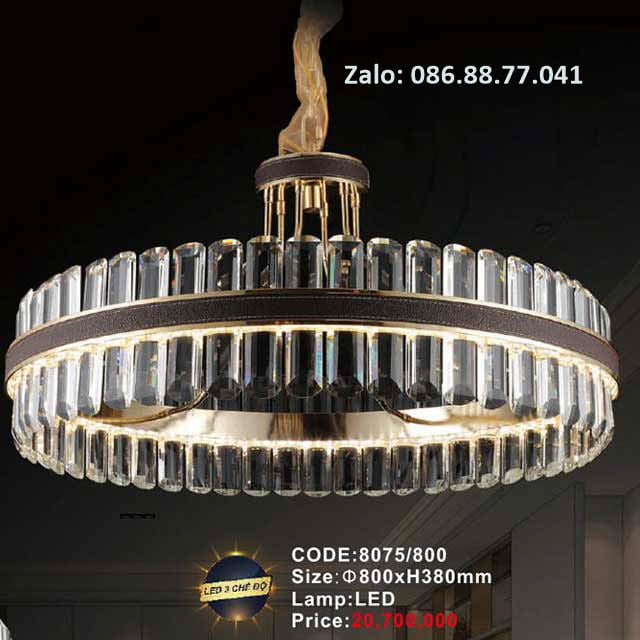Đèn thả pha lê 8075/800 1 den-tha-pha-le-8075-800