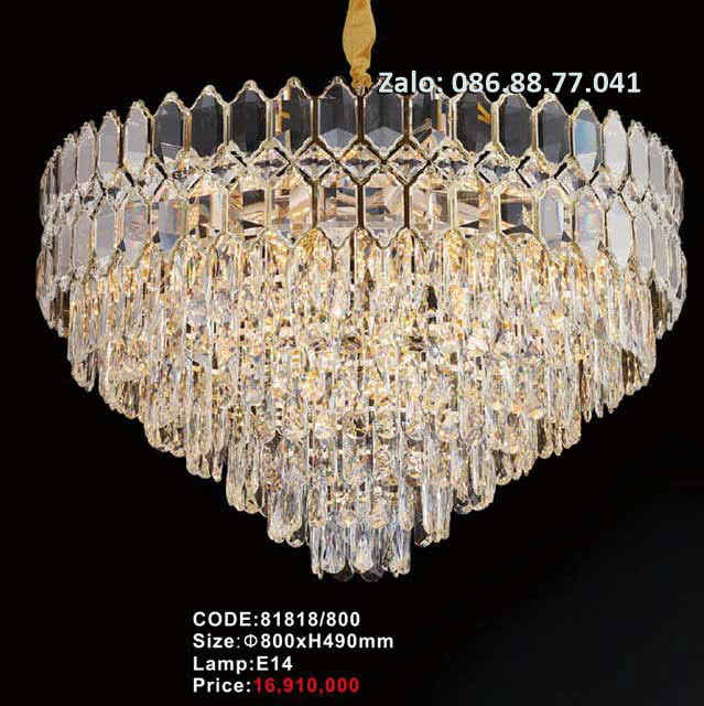 Đèn thả pha lê 81818/800 1 den-tha-pha-le-81818-800